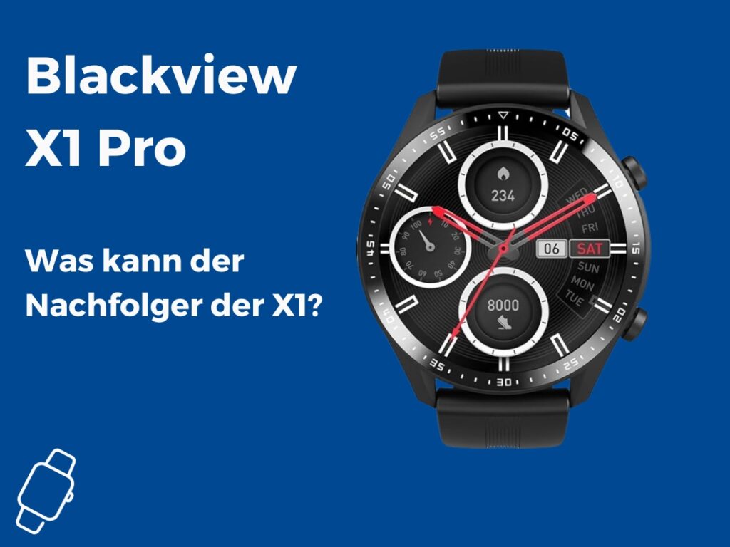 Top Blackview X1 Pro Smartwatch - smarte-elektronik-4u.de