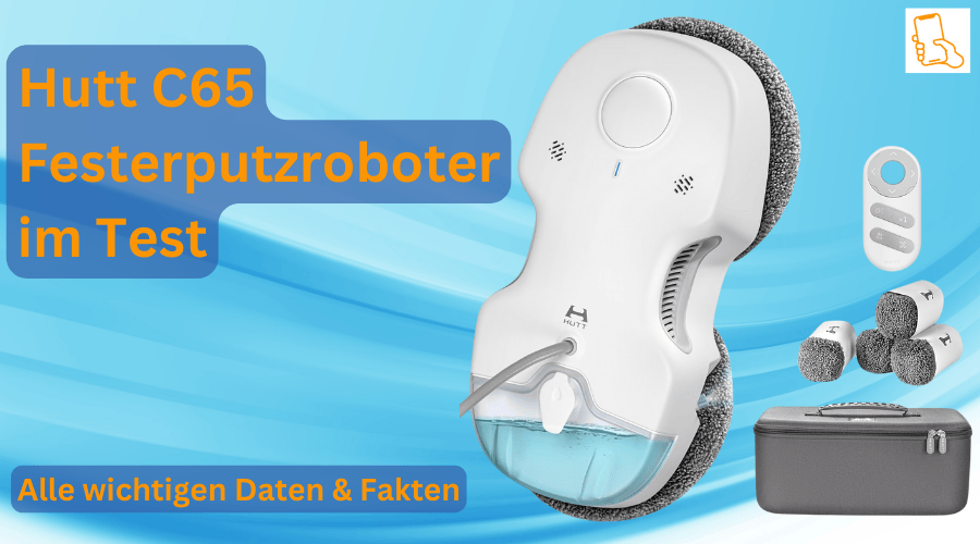 HUTT C65 Fensterputzroboter im Test: Sauberkeit mit Xiaomi HUTT C65!